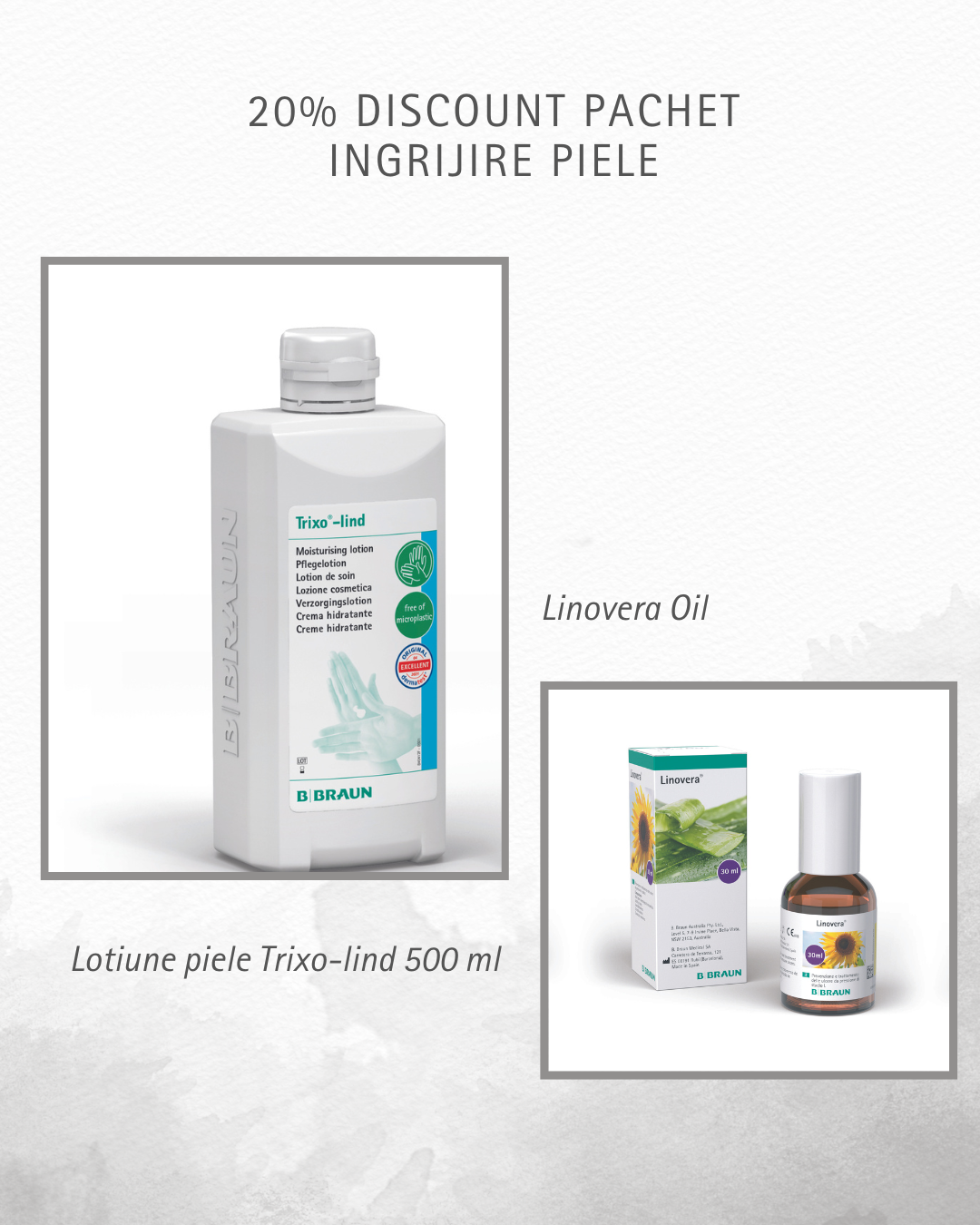 20% Discount pachet lotiune Trixo-lind si Linovera spray