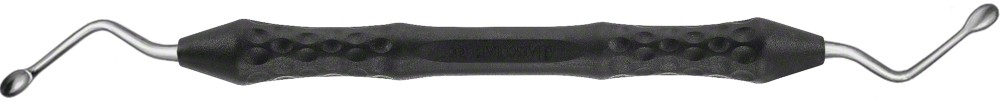 Chiureta os Hemingway, gama Ergoperio, angulata, Fig.4, dubla terminatie, varf ascutit/ascutit, 170 mm