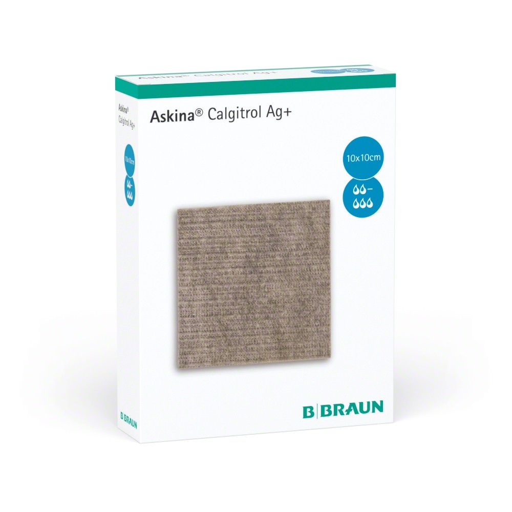Pansament cu argint Askina Calgitrol AG + 10 X 10 CM 10 × 10 cm bucata