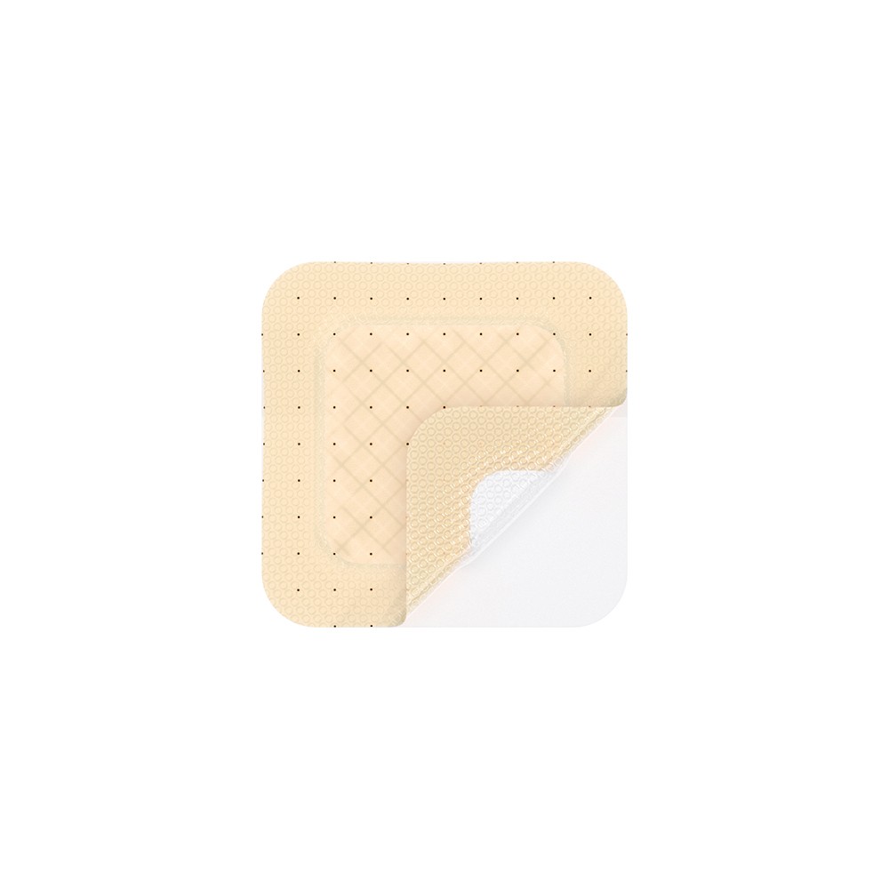 Pansament siliconic absorbant Askina DresSil Active Border 10 x 10 cm 10 × 10 cm