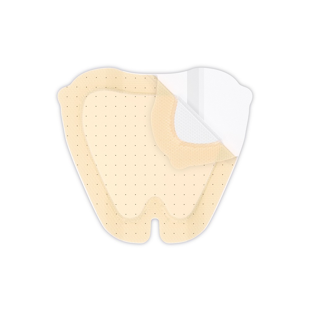 Pansament siliconic absorbant Askina DresSil Active Sacrum 18 x 20 cm 18 x 20 cm