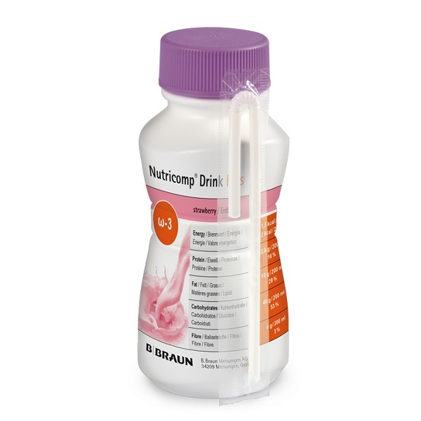 Nutritie enterala Nutricomp® Drink Plus 4 x 200 ML Vanilie Pachet (4 buc.) magazin-bbraun.ro