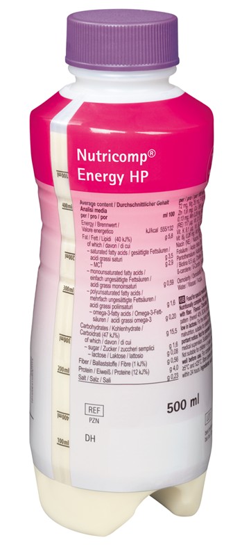 Nutritie enterala Nutricomp® Energy HP HDPE 500 ML 500 imagine noua