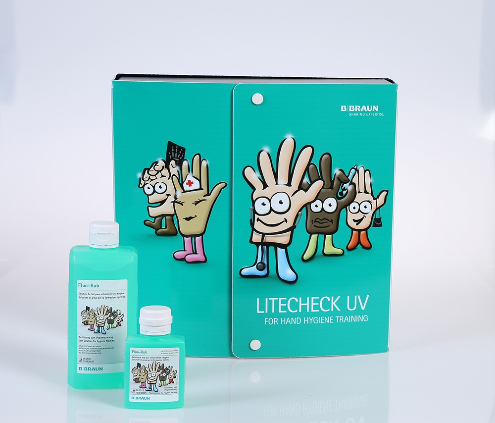 Dispozitiv testare igiena mâinilor B. BRAUN LITECHECK UV