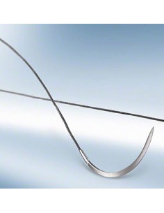 Fire sutura, Silkam, neresorbabile, 6/0, DS16