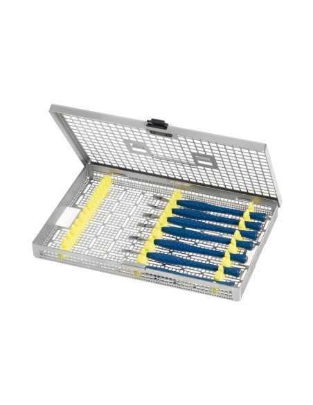 Set instrumentar pentru fragmente osoase pentru Implantologie Stomatologica