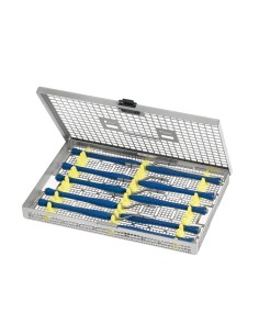 Set instrumentar condensatoare de os, implantologie dentara