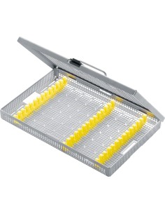 Cos si capac cu maner pentru container dentar, 274 x 172 x 30 mm