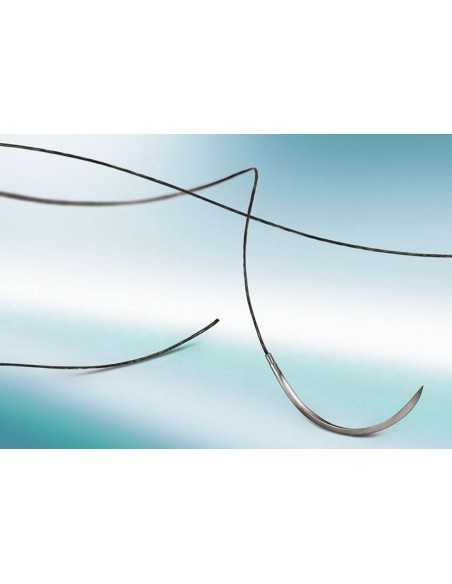 Supramid Black - fir de sutura neresorbabil, negru, monofilament, poliamida