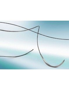 Supramid Black - fir de sutura neresorbabil, negru, monofilament, poliamida