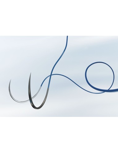 Optilene - fir de sutura neresorbabil, albastru, monofilament, polipropilena cu polietilena