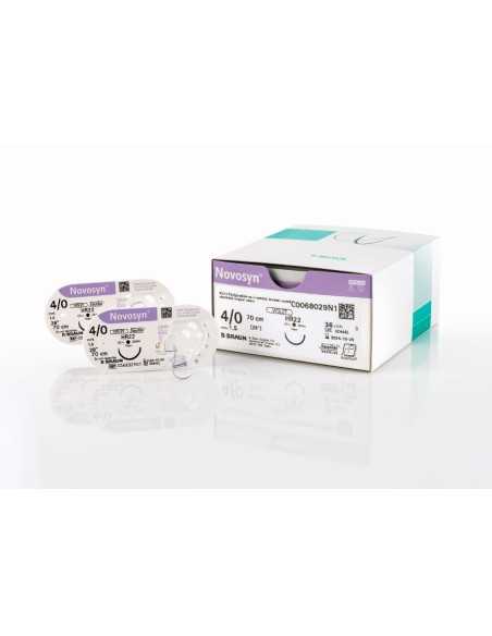 Novosyn - fir de sutura resorbabil, transparent, absorbtie termen mediu, poliglactin 910, cutie 36 fire