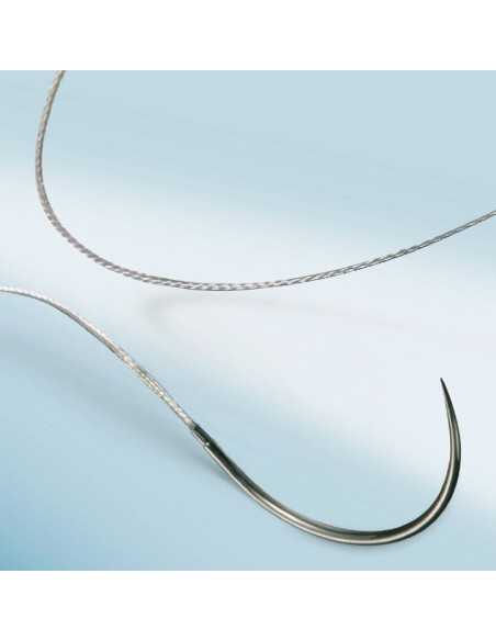 Novosyn Quick - fir de sutura resorbabil, transparent, absorbtie termen scurt, multifilament acoperit, poliglactin 910,