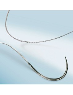 Novosyn Quick - fir de sutura resorbabil, transparent, absorbtie termen scurt, multifilament acoperit, poliglactin 910,