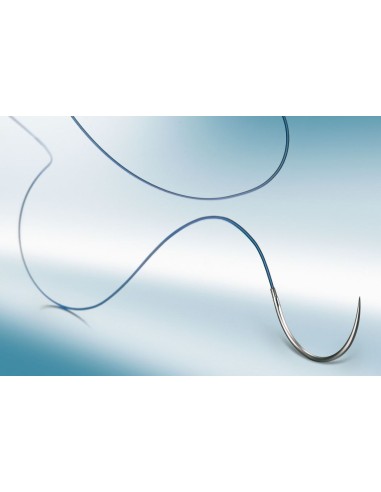 Monosyn - fir de sutura resorbabil, transparent, absorbtie termen mediu, monofilament, gliconat,