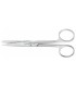 Foarfeca chirurgicala, dreapta, varf ascutit/bont, lungime 130 mm