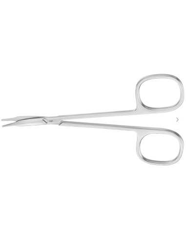 Foarfeca tenotomie Stevens, curba, delicata, maner tip inele largi, lungime 115 mm