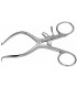 Retractor vaginal Gelpi, curb, 1x1 dinti, ascutit, lungime 135 mm