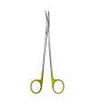 Foarfeca disectie Metzenbaum, insertii tungsten, curba, lungime 180 mm