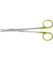 Foarfeca disectie Baby-Metzenbaum, insertii tungsten, dreapta, delicata, lungime 145 mm