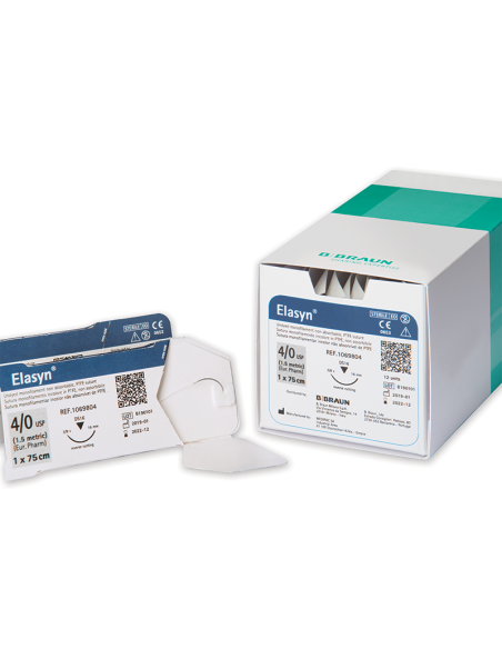 Elasyn- fir sutura PTFE, neresorbabil, 3/0, 75 cm, DS19