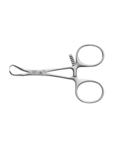 Pensa repozitionare Aesculap, curba, varfuri conice, 95 mm