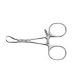 Pensa repozitionare, curba, varfuri conice, 95 mm