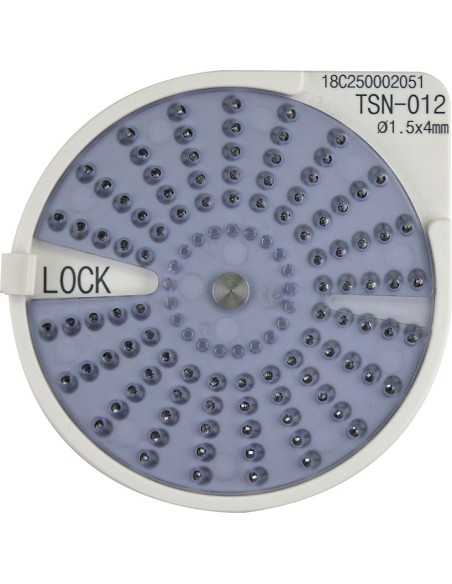 Caseta 100 suruburi titan 1.5 x 4 mm