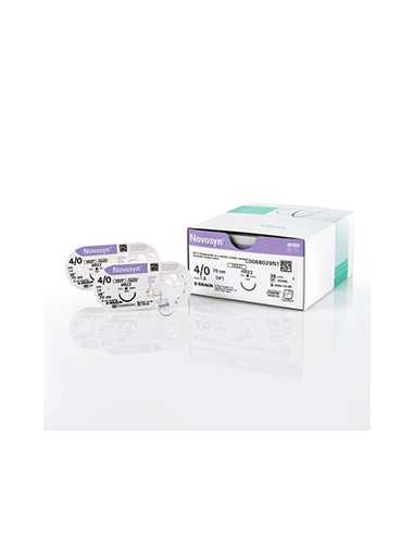 Novosyn - fire sutura resorbabile, violet, 5/0 USP