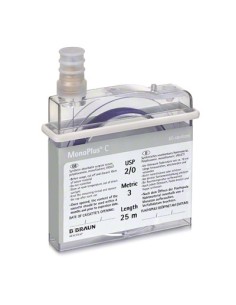 Monoplus C - fir sutura resorbabil, violet, 3/0 USP, 25 m