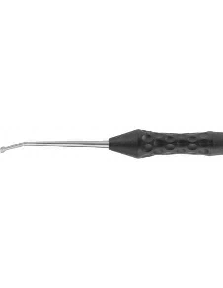 Elevator papila, gama Ergoplant, atraumatic, angulat, dubla terminatie, 190 mm