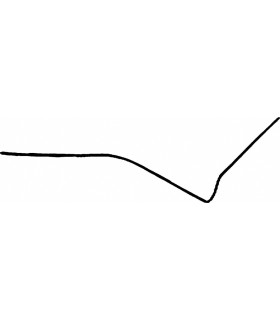 Cutit pentru gingivectomie, gama Ergoperio, dubla terminatie, 180mm