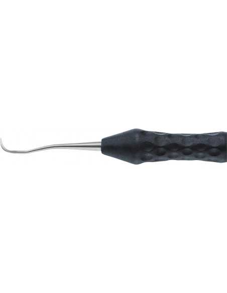 Scarificator delicat, gama Ergoperio pentru premolar si molar, mezial/distal, marime USM, negru