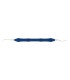 Chiureta Goldmann-Fox, pentru premolar anterior, marime GF 2, dubla terminatie, bleumarin, lungime 175 mm