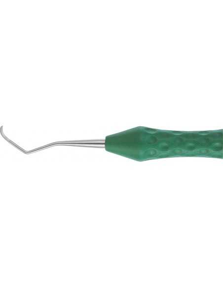 Chiureta universala, pentru premolar si molar anterior, gama Ergoperio, marime M23A, verde, maner ergonomic