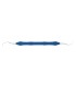 Chiureta dentara Langer, din titan, gama Ergoperio, maner polimer, albastru, lungime 175 mm