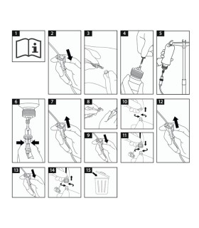 Set administrare nutritie enterala Nutrifix®  ENFIT Universal Adapter