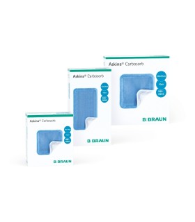 Askina® Carbosorb 10 x 20 cm | Pansament cu cărbune activ pentru plăgi cu miros neplăcut