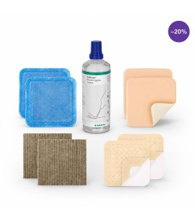 20% Discount Pachet 8 pansamente si Prontosan 350 ml | B. Braun