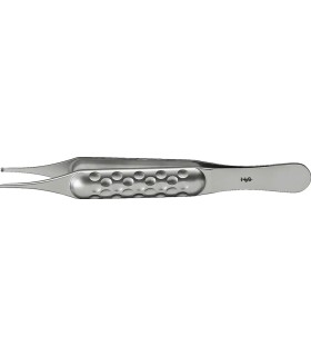 Pensă disecție AESCULAP ERGOPLANT DX050R cu dinți 1×2, 120 mm