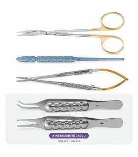Kit microchirurgie dentară AESCULAP | Instrumente pentru implantologie